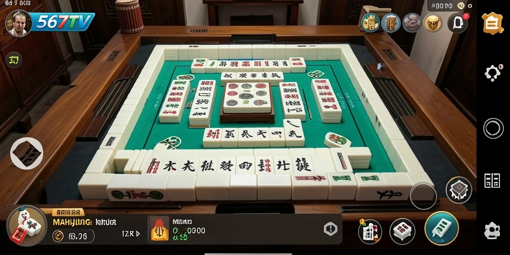 Screenshot gameplay Mahjong yang menampilkan pengalaman bermain yang seru.