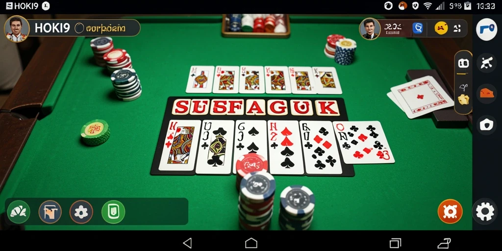 Tampilan dinamis dan seru dari gameplay HOKI9 yang mendebarkan.