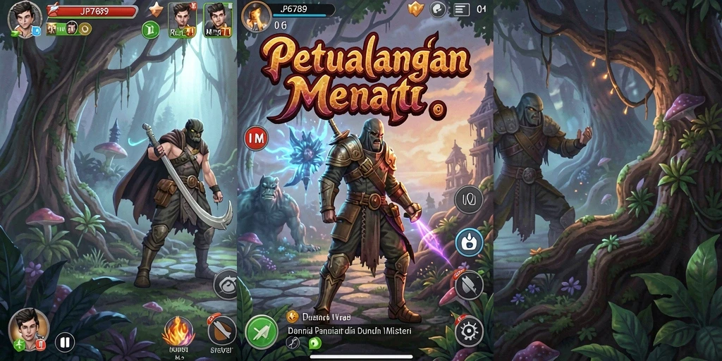 Screenshot gameplay JP6789 yang menunjukkan aksi petualangan seru.