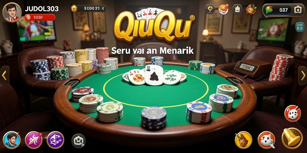Screenshot gameplay QiuQiu dari JUDOL303 yang menegangkan.