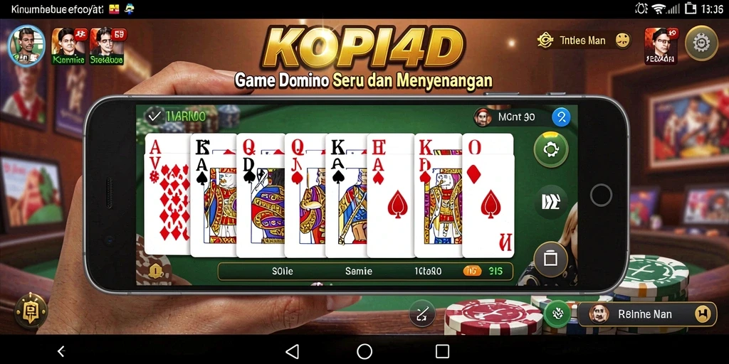 Tampilan utama gameplay KOPI4D yang seru dan penuh tantangan.