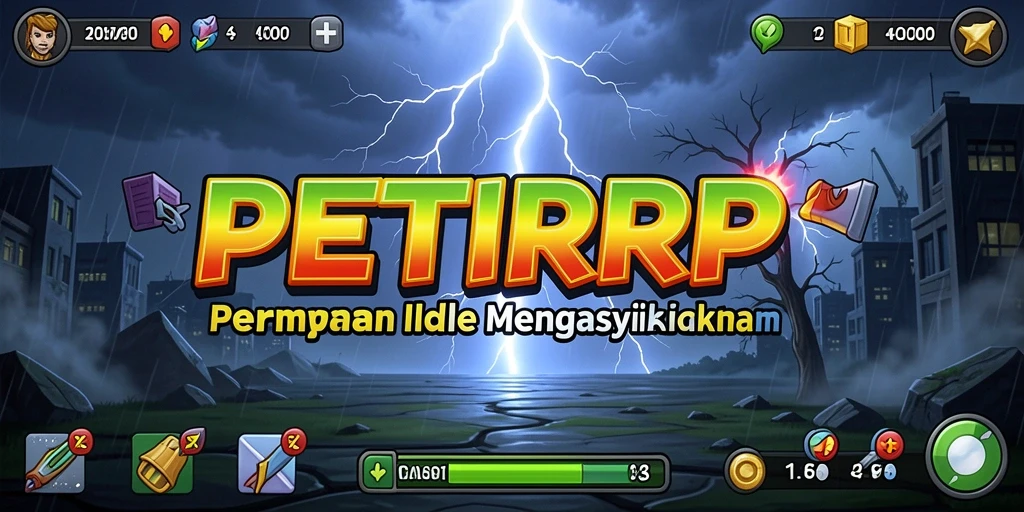 Tampilan gameplay PETIRRP yang mengasyikkan dan interaktif.