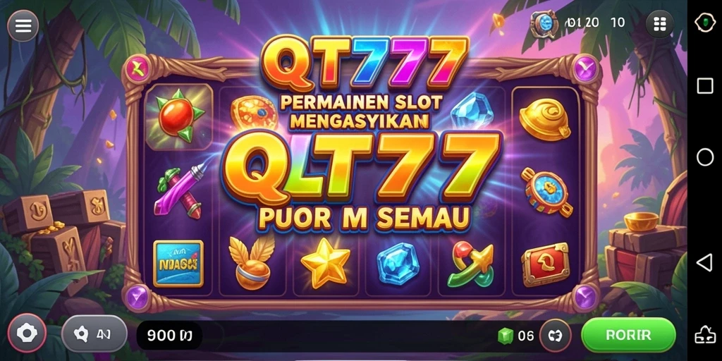 Tampilan gameplay seru di QT777 yang siap menghibur!