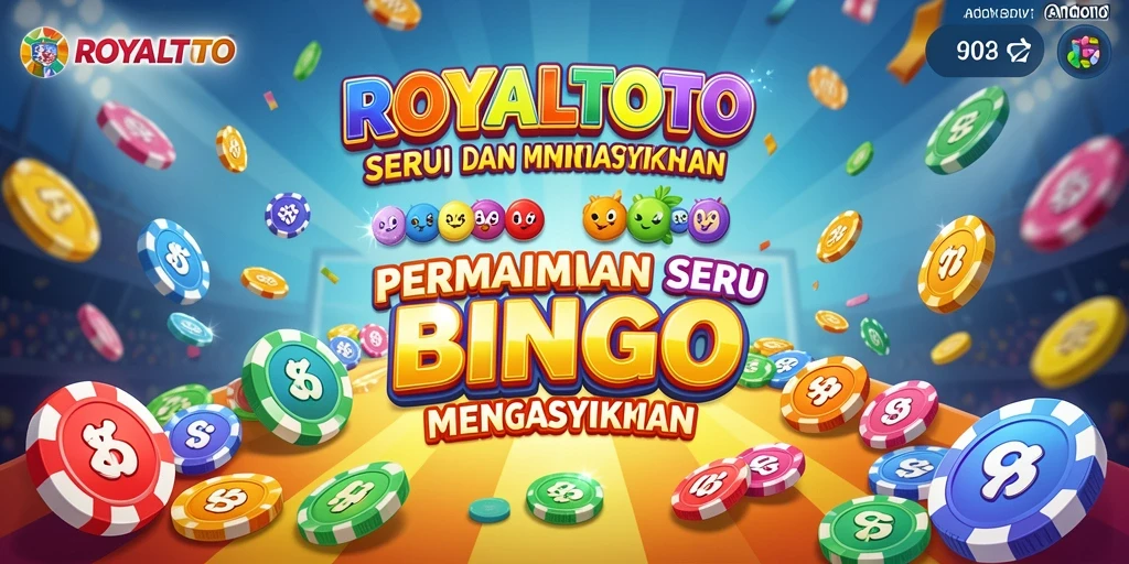 Tangkapan layar gameplay seru ROYALTOTO yang menampilkan Bingo.