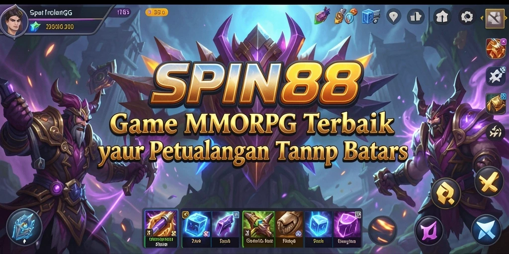Gameplay SPIN88 yang seru dengan pertarungan epik dalam dunia MMORPG.