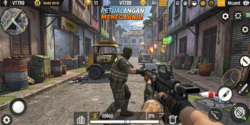 Gameplay seru VT789 dengan grafis mengagumkan.